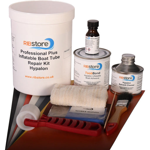 Professional Plus Inflatable Canoe & Kayak Repair Kit by Inflatable Repairs - Hypalon Rubber