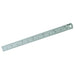 30cm (1ft) Steel Ruler / Straight Edge